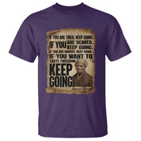 Harriet Tubman Quote T Shirt Black History African American