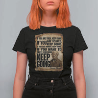 Harriet Tubman Quote T Shirt For Women Black History African American