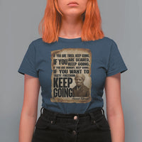 Harriet Tubman Quote T Shirt For Women Black History African American