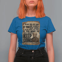 Harriet Tubman Quote T Shirt For Women Black History African American