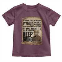 Harriet Tubman Quote Toddler T Shirt Black History African American