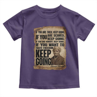 Harriet Tubman Quote Toddler T Shirt Black History African American