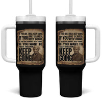 Harriet Tubman Quote Tumbler With Handle Black History African American