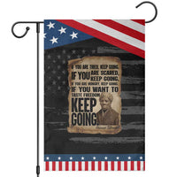 Harriet Tubman Quote Garden Flag Black History African American