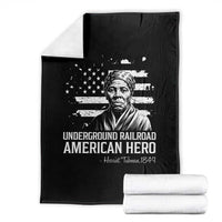 Harriet Tubman Throw Blanket Underground Railroad American Hero History