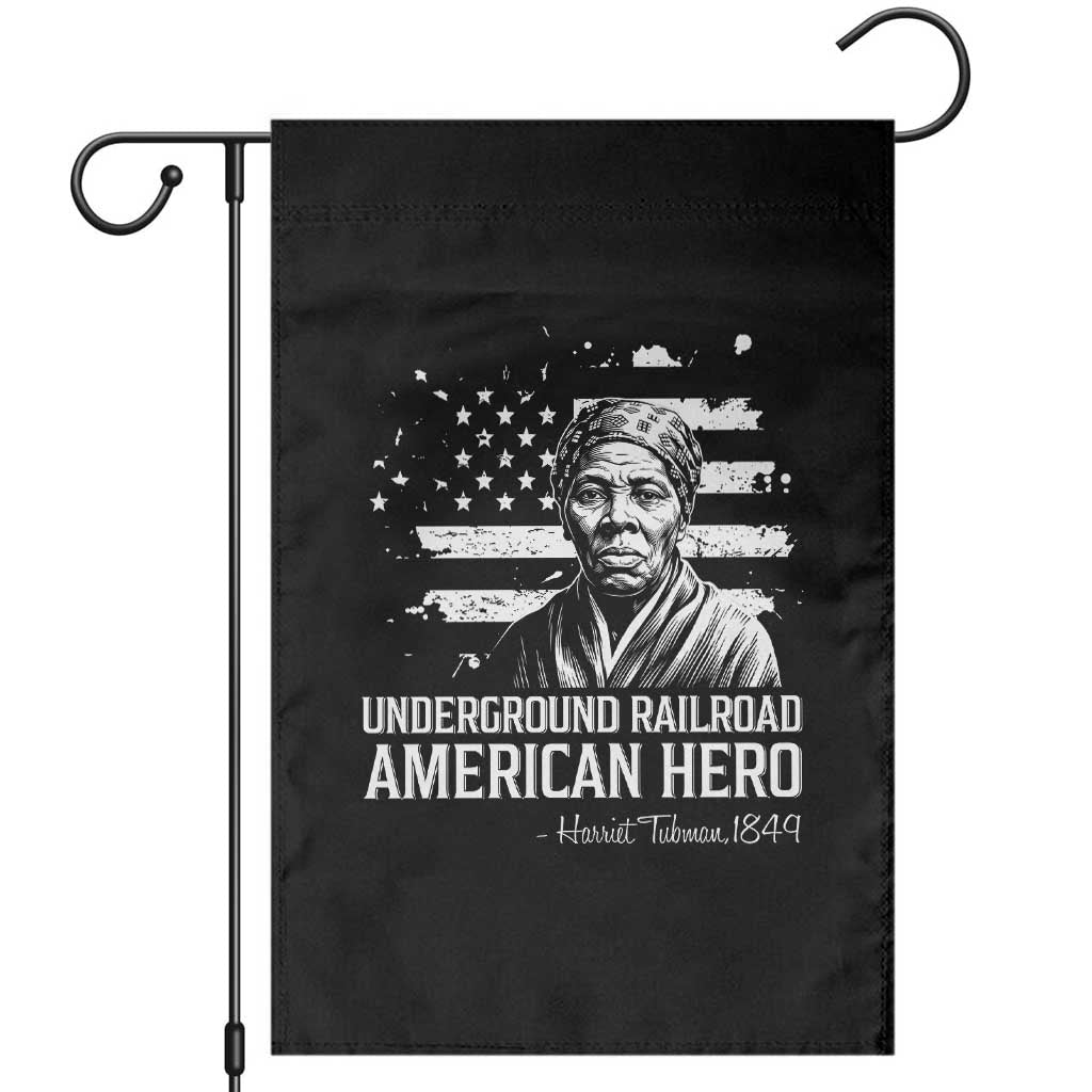 Harriet Tubman Garden Flag Underground Railroad American Hero History