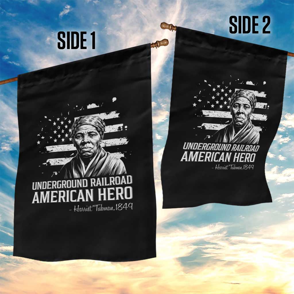 Harriet Tubman Garden Flag Underground Railroad American Hero History