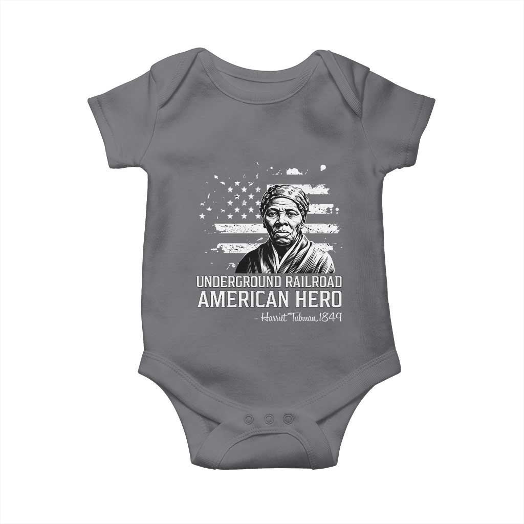 Harriet Tubman Baby Onesie Underground Railroad American Hero History