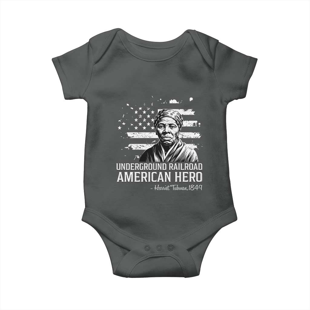 Harriet Tubman Baby Onesie Underground Railroad American Hero History