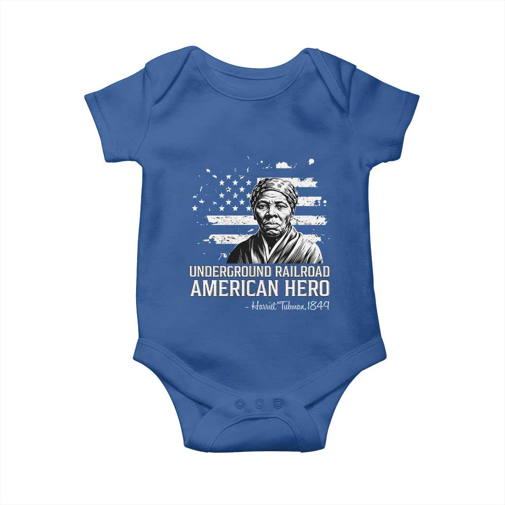 Harriet Tubman Baby Onesie Underground Railroad American Hero History