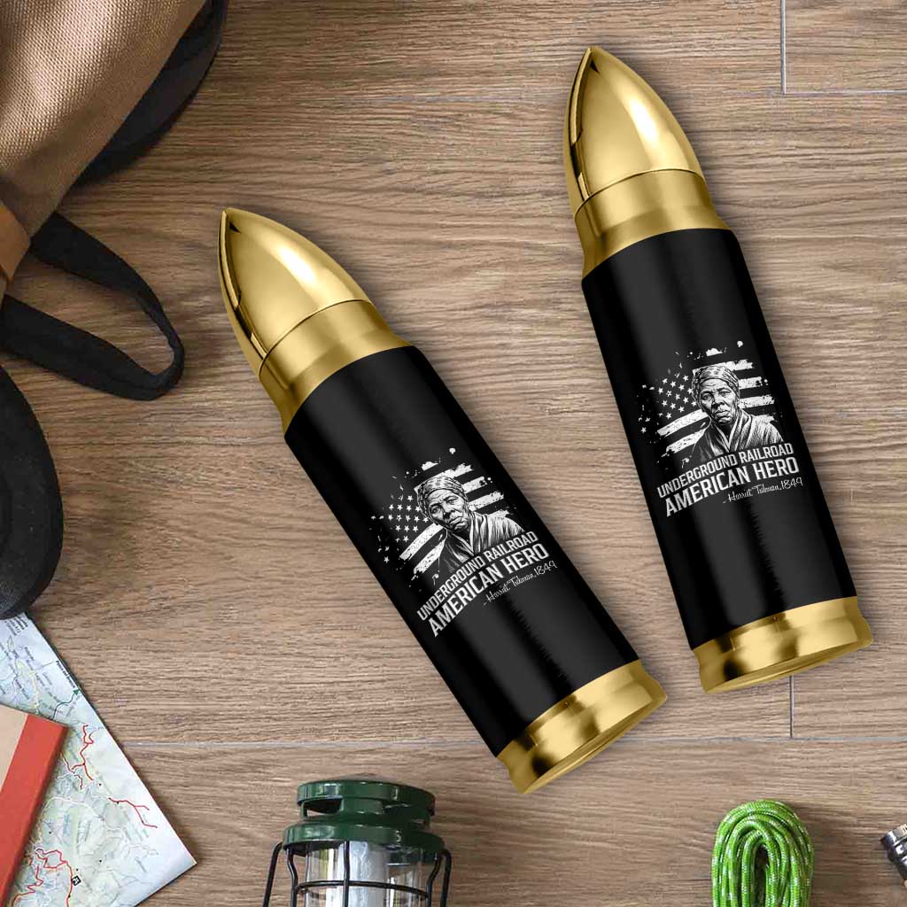 Harriet Tubman Bullet Tumbler Underground Railroad American Hero History