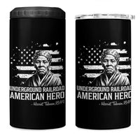 Harriet Tubman 4 in 1 Can Cooler Tumbler Underground Railroad American Hero History