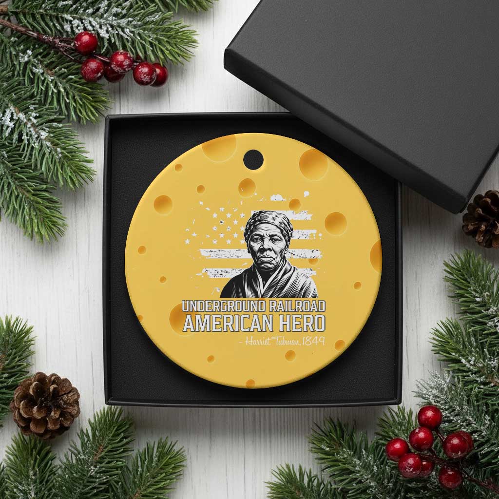 Harriet Tubman Ceramic Ornament Underground Railroad American Hero History