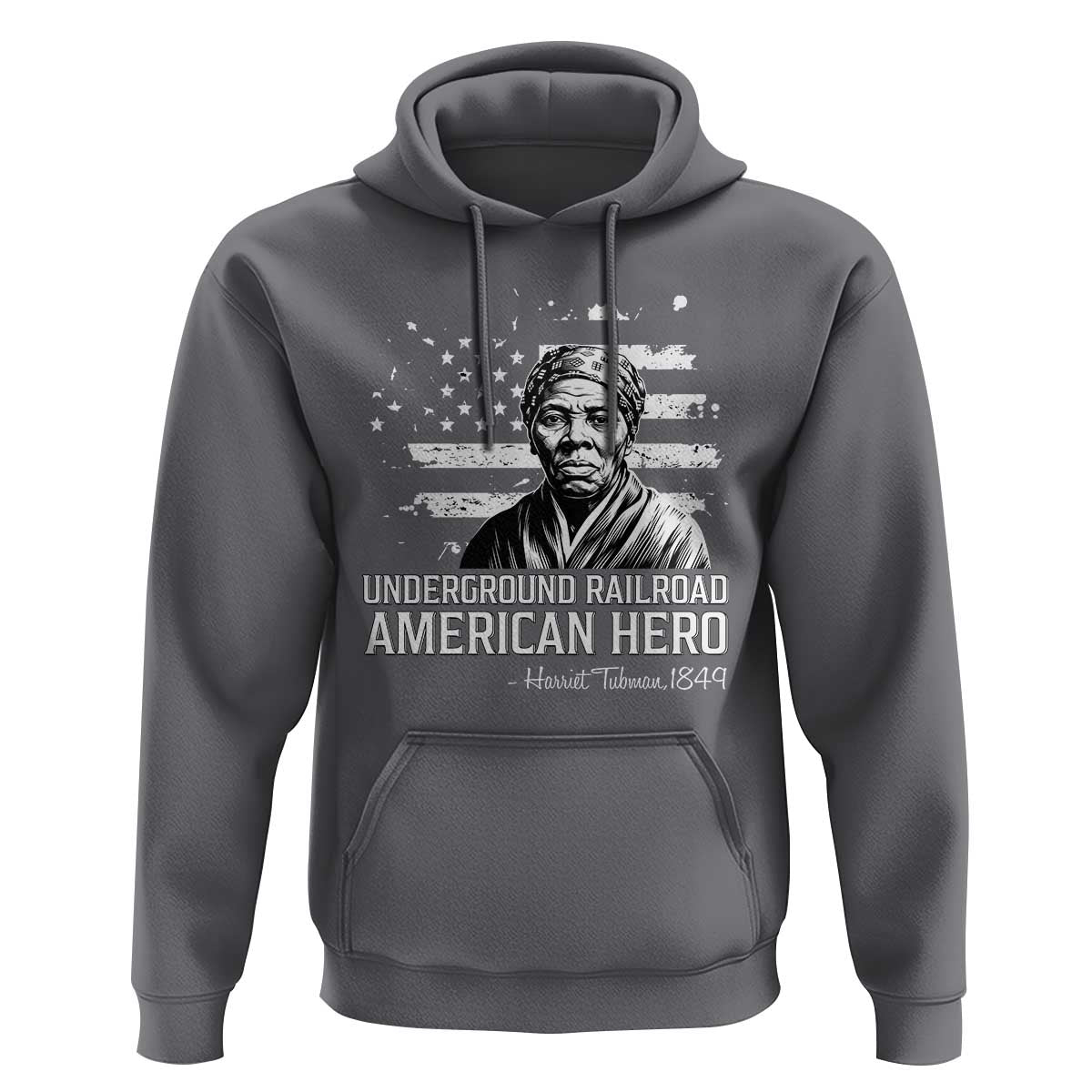 Harriet Tubman Hoodie Underground Railroad American Hero History