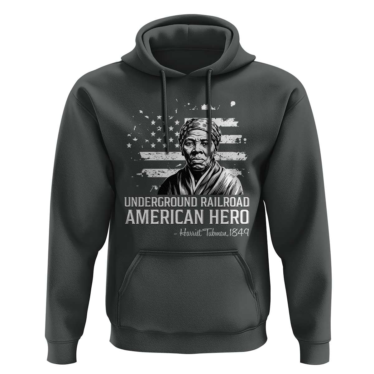 Harriet Tubman Hoodie Underground Railroad American Hero History