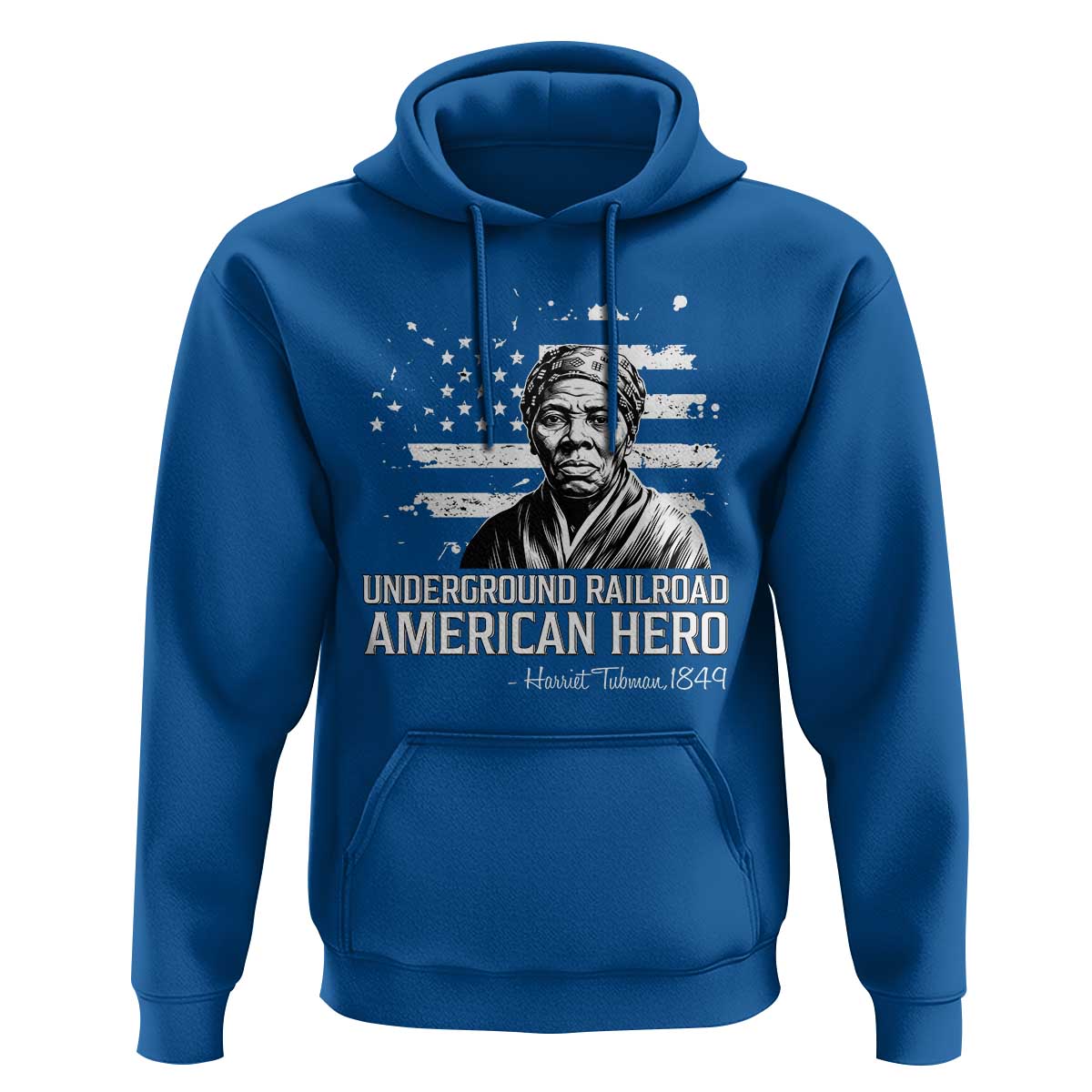 Harriet Tubman Hoodie Underground Railroad American Hero History