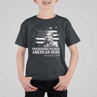 Harriet Tubman T Shirt For Kid Underground Railroad American Hero History