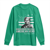 Harriet Tubman Long Sleeve Shirt Underground Railroad American Hero History