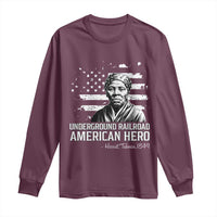 Harriet Tubman Long Sleeve Shirt Underground Railroad American Hero History