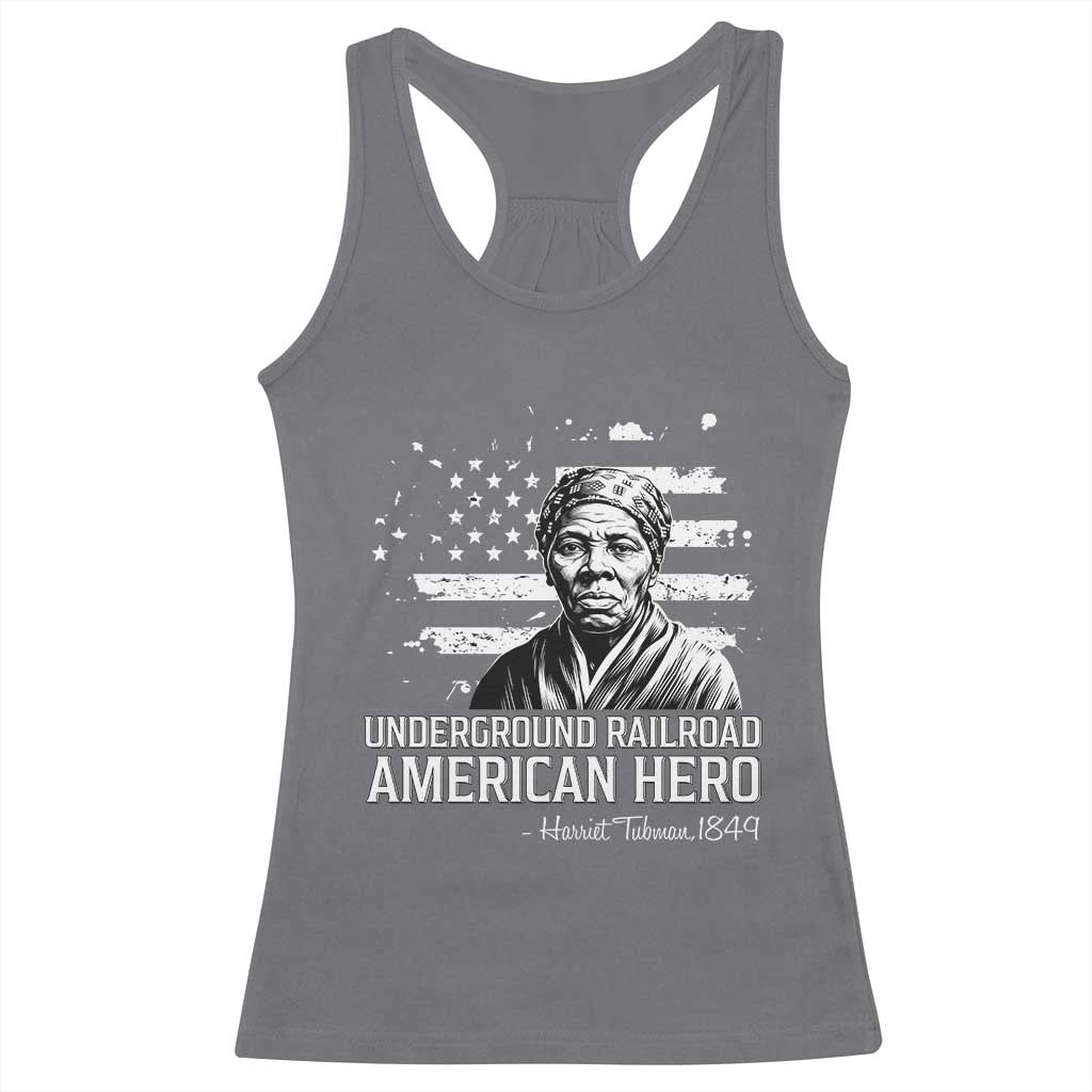 Harriet Tubman Racerback Tank Top Underground Railroad American Hero History