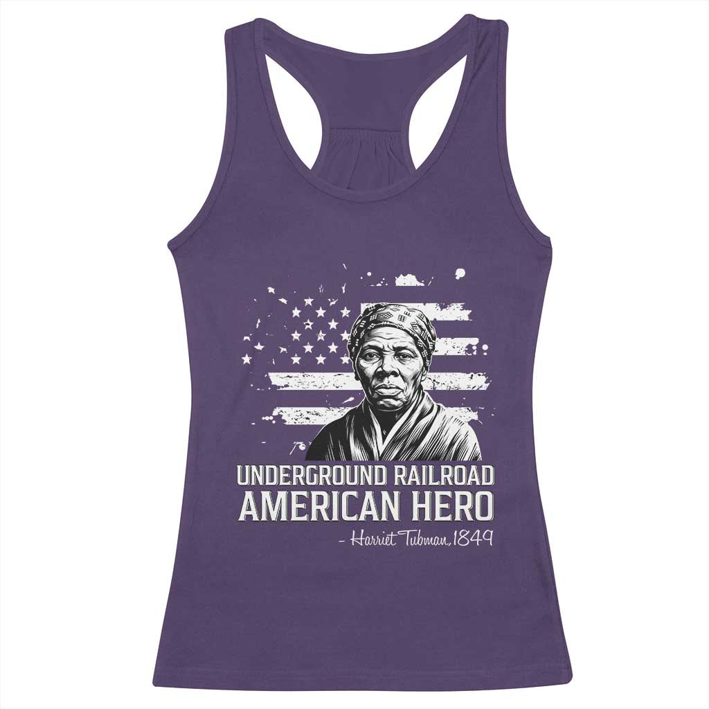Harriet Tubman Racerback Tank Top Underground Railroad American Hero History
