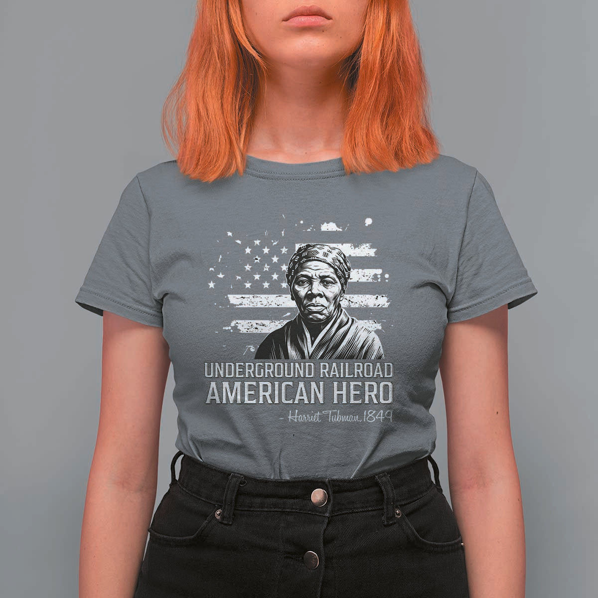 Harriet Tubman T Shirt For Women Underground Railroad American Hero History