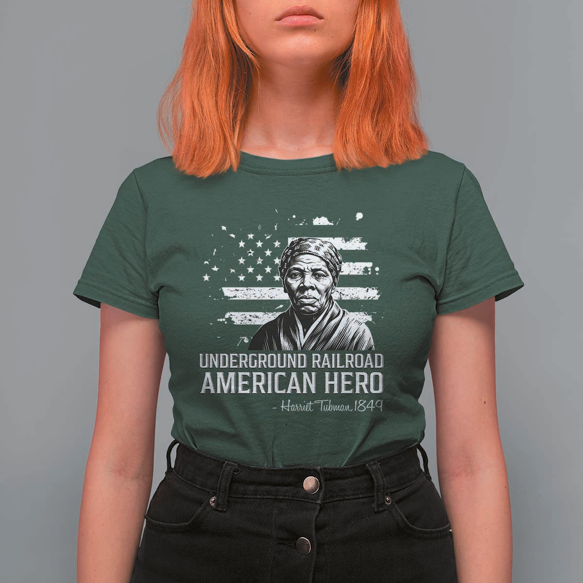 Harriet Tubman T Shirt For Women Underground Railroad American Hero History