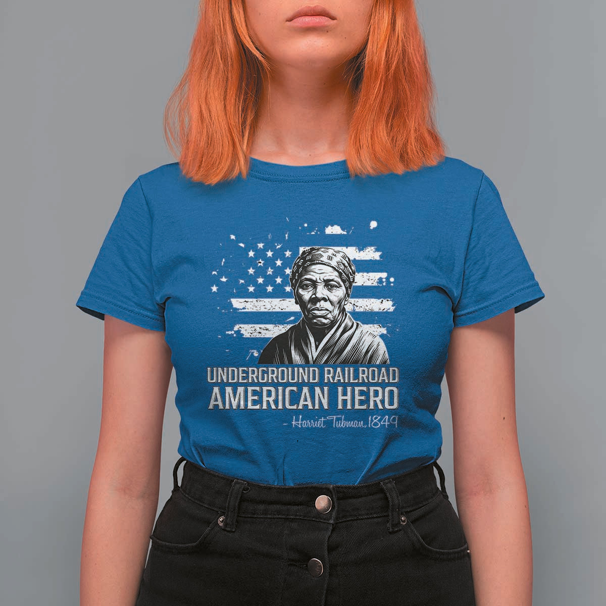 Harriet Tubman T Shirt For Women Underground Railroad American Hero History