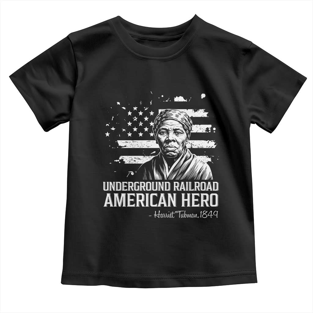 Harriet Tubman Toddler T Shirt Underground Railroad American Hero History