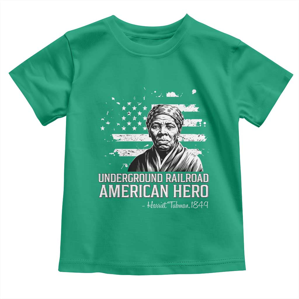 Harriet Tubman Toddler T Shirt Underground Railroad American Hero History