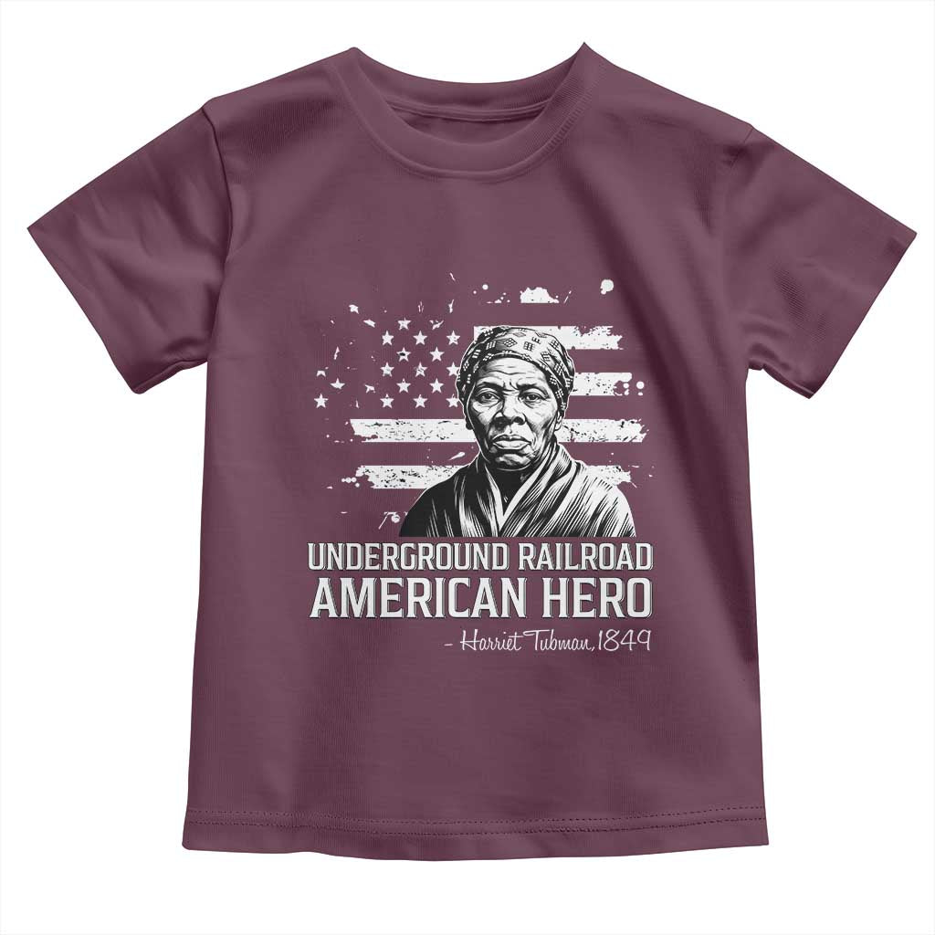 Harriet Tubman Toddler T Shirt Underground Railroad American Hero History