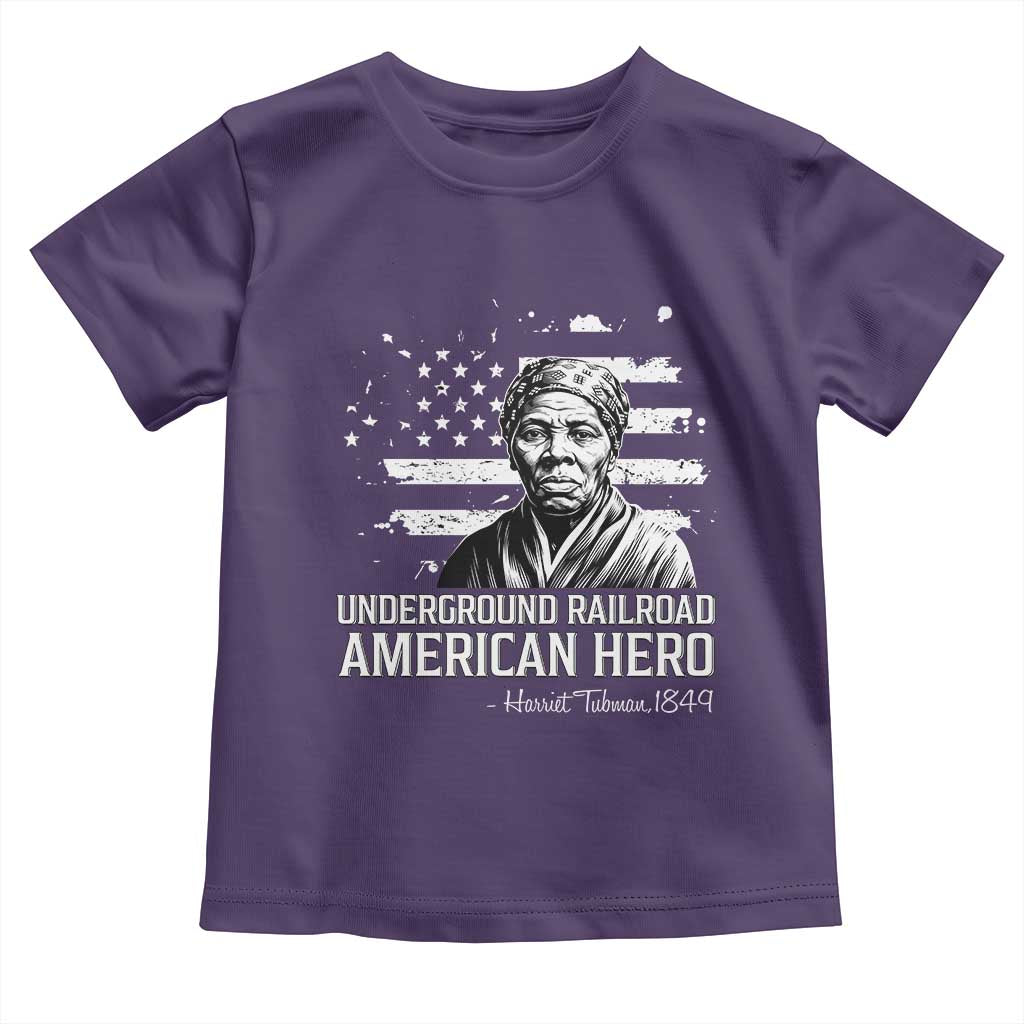 Harriet Tubman Toddler T Shirt Underground Railroad American Hero History