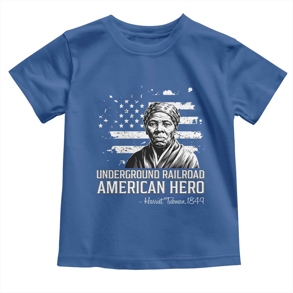 Harriet Tubman Toddler T Shirt Underground Railroad American Hero History