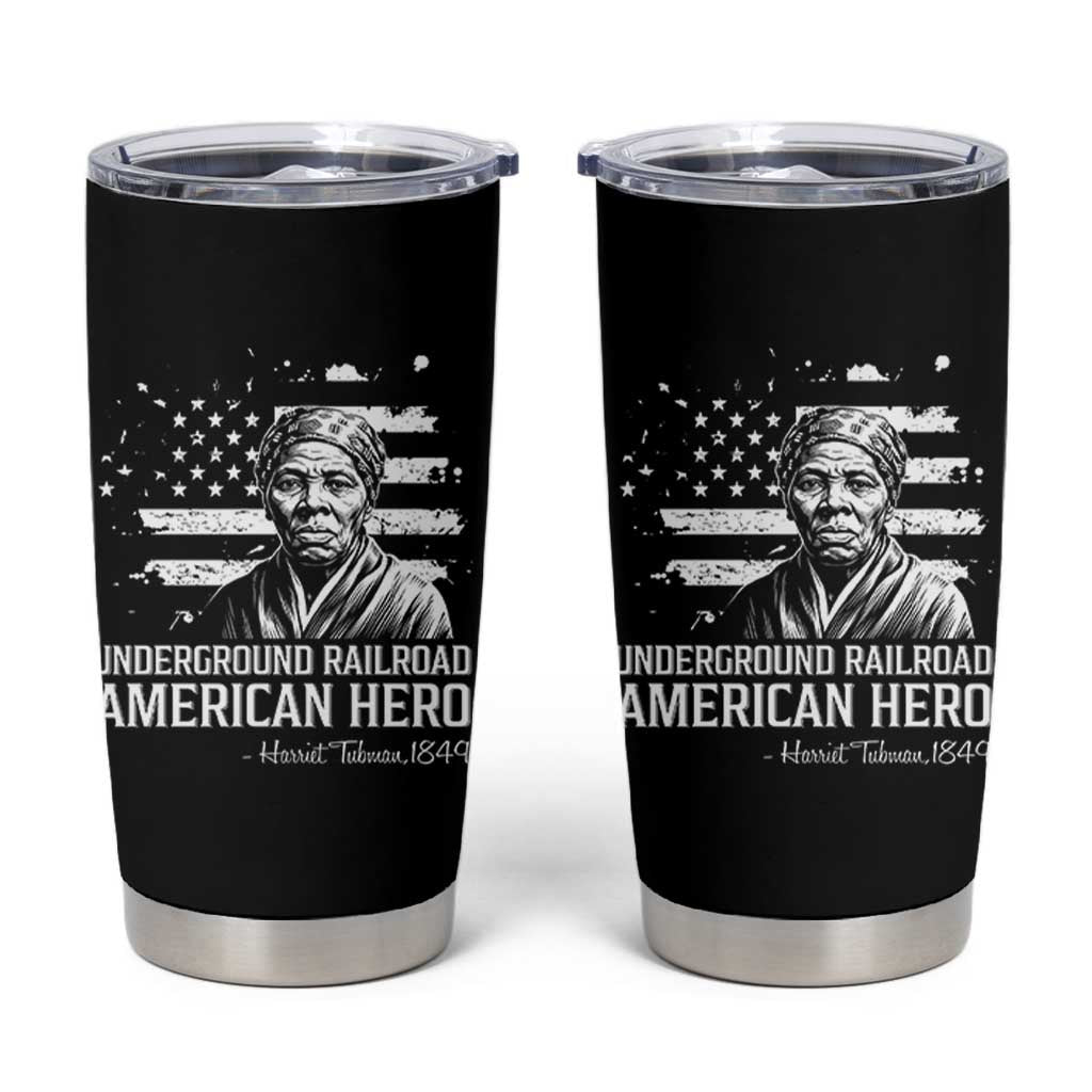 Harriet Tubman Tumbler Cup Underground Railroad American Hero History