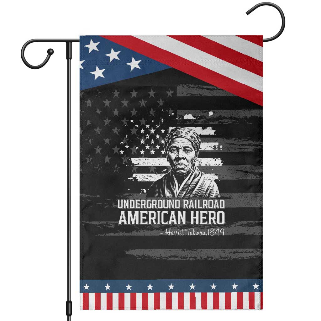 Harriet Tubman Garden Flag Underground Railroad American Hero History