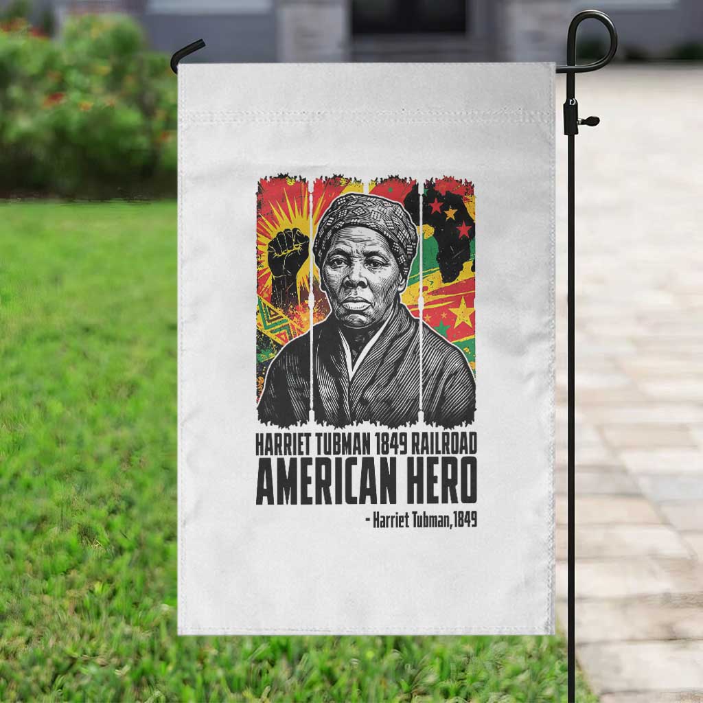 Harriet Tubman Black History Month Garden Flag Underground Railroad American Hero History