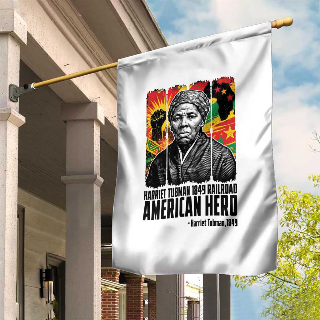 Harriet Tubman Black History Month Garden Flag Underground Railroad American Hero History