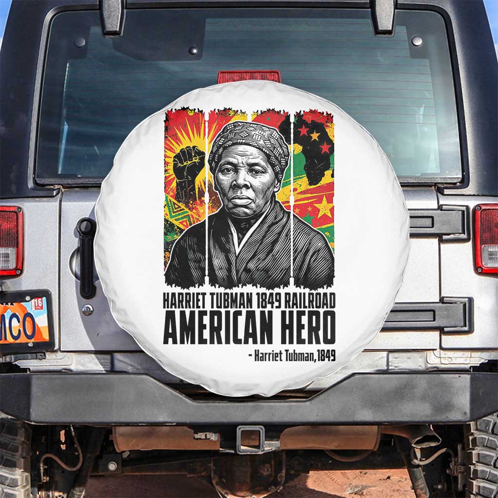 Harriet Tubman Black History Month Spare Tire Cover Underground Railroad American Hero History