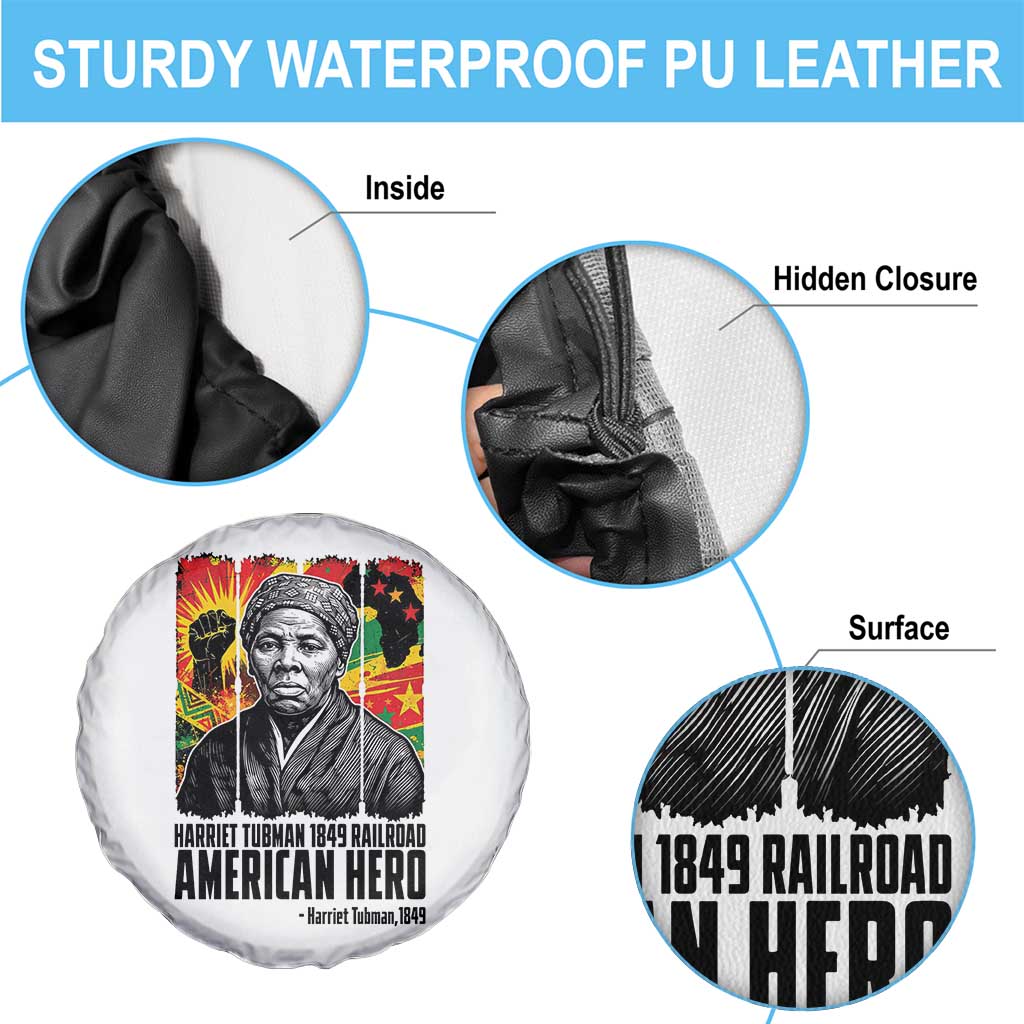 Harriet Tubman Black History Month Spare Tire Cover Underground Railroad American Hero History