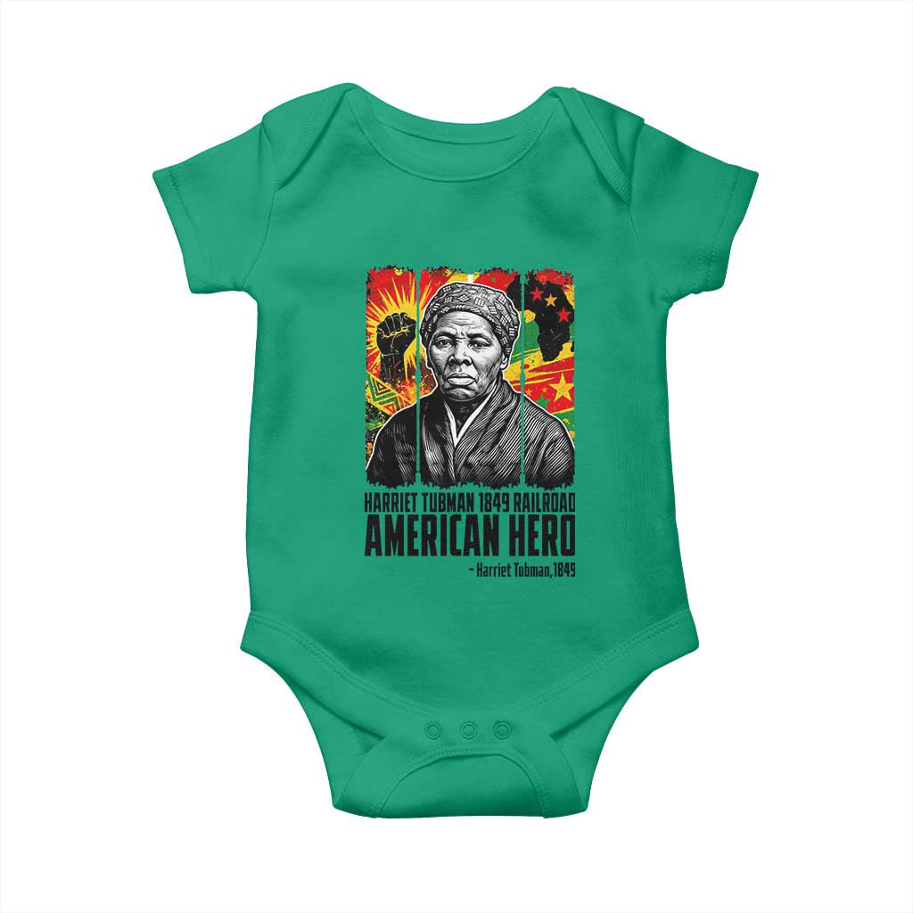 Harriet Tubman Black History Month Baby Onesie Underground Railroad American Hero History