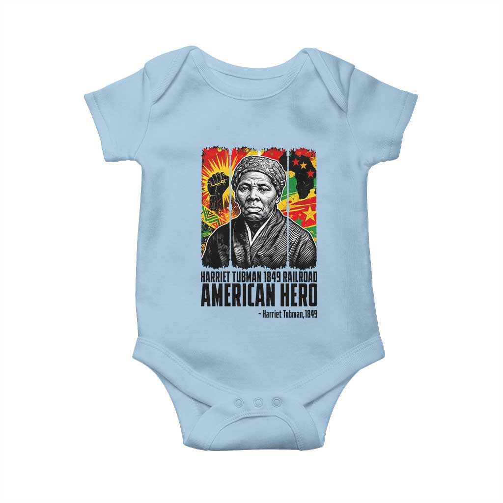 Harriet Tubman Black History Month Baby Onesie Underground Railroad American Hero History