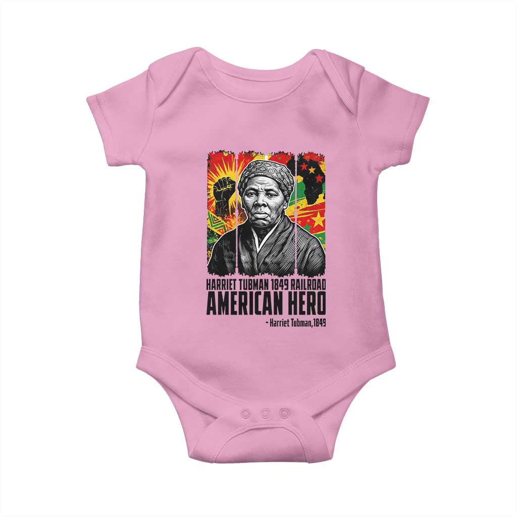 Harriet Tubman Black History Month Baby Onesie Underground Railroad American Hero History
