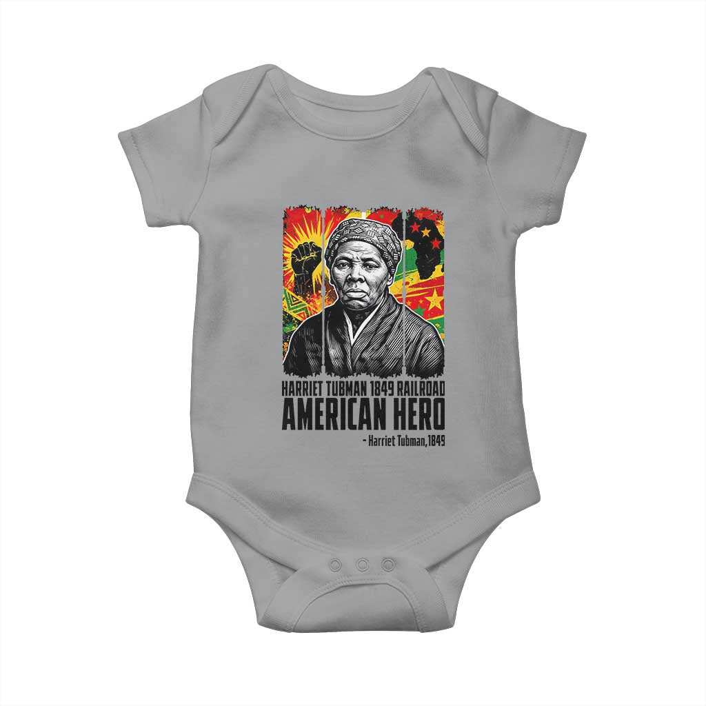 Harriet Tubman Black History Month Baby Onesie Underground Railroad American Hero History