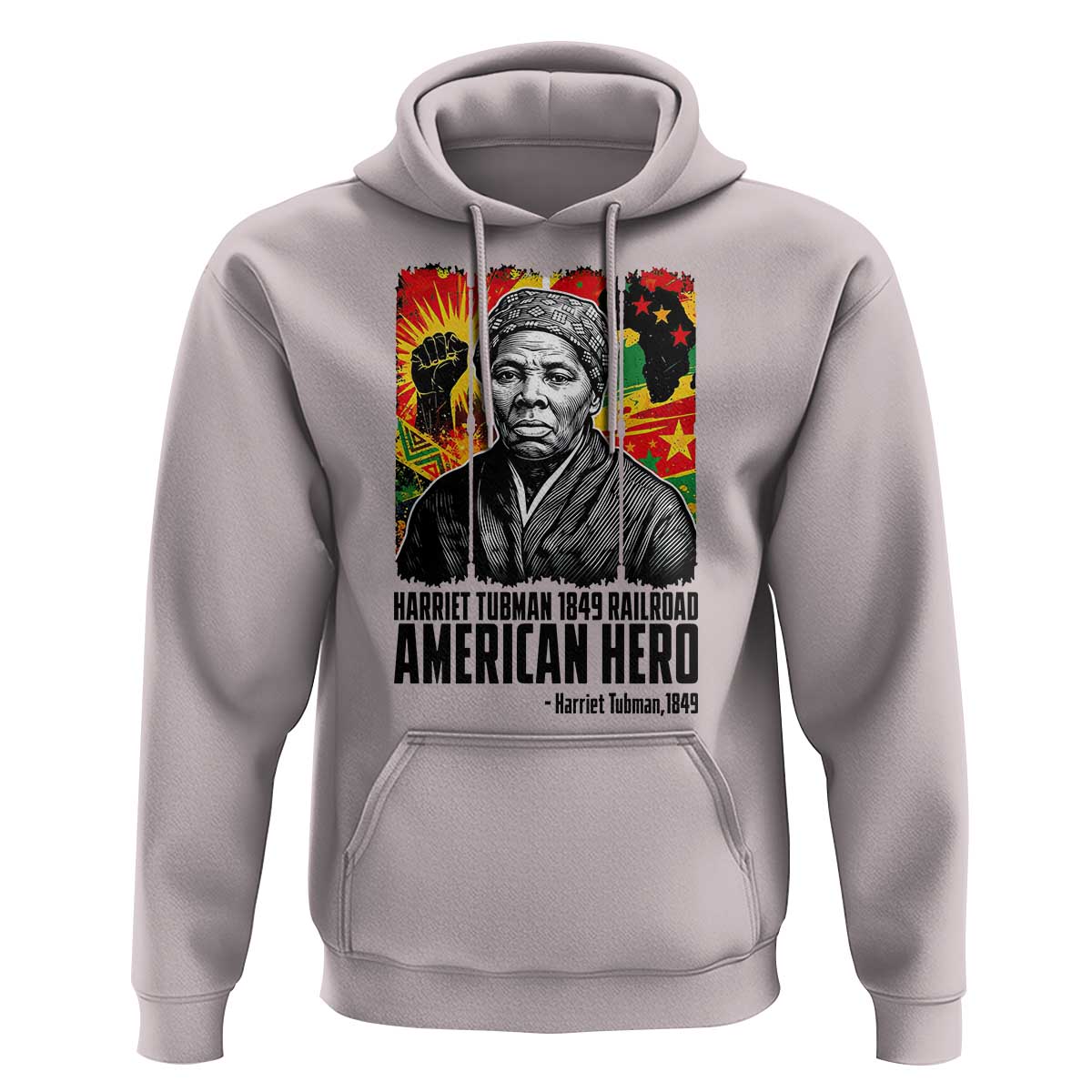 Harriet Tubman Black History Month Hoodie Underground Railroad American Hero History