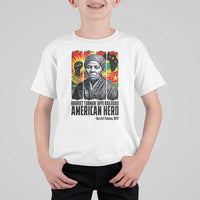 Harriet Tubman Black History Month T Shirt For Kid Underground Railroad American Hero History