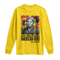 Harriet Tubman Black History Month Long Sleeve Shirt Underground Railroad American Hero History
