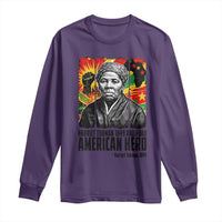 Harriet Tubman Black History Month Long Sleeve Shirt Underground Railroad American Hero History