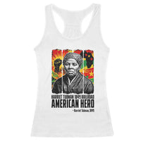 Harriet Tubman Black History Month Racerback Tank Top Underground Railroad American Hero History