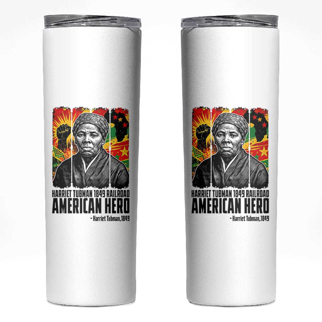 Harriet Tubman Black History Month Skinny Tumbler Underground Railroad American Hero History