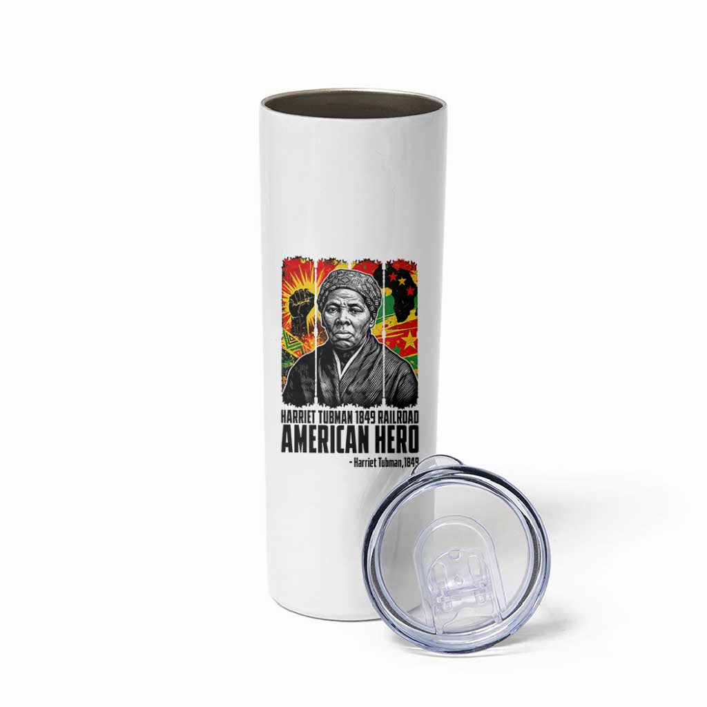 Harriet Tubman Black History Month Skinny Tumbler Underground Railroad American Hero History